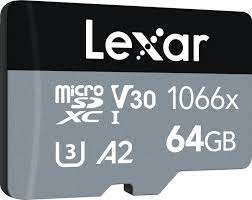 Lexar® Professional SILVER 1066x | microSDXC™ UHS-I Cards
