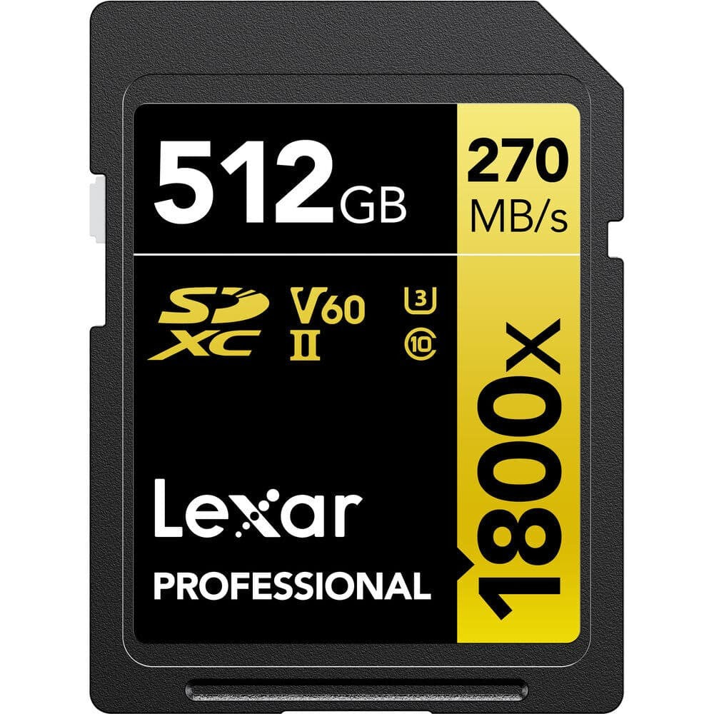 LEXAR Professional GOLD 1800x | SDXC™ UHS-II Card