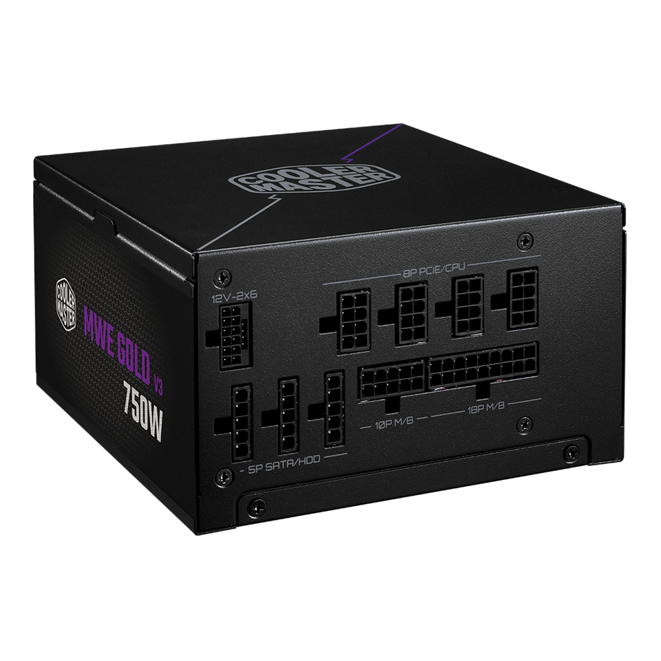 Cooler Master MWE 750W | Fully-Modular 80+ Gold Power Supply