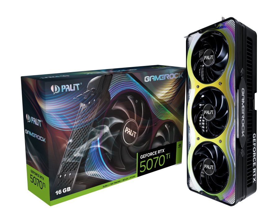 Palit GeForce RTX 5070Ti | GameRock 16GB GPU