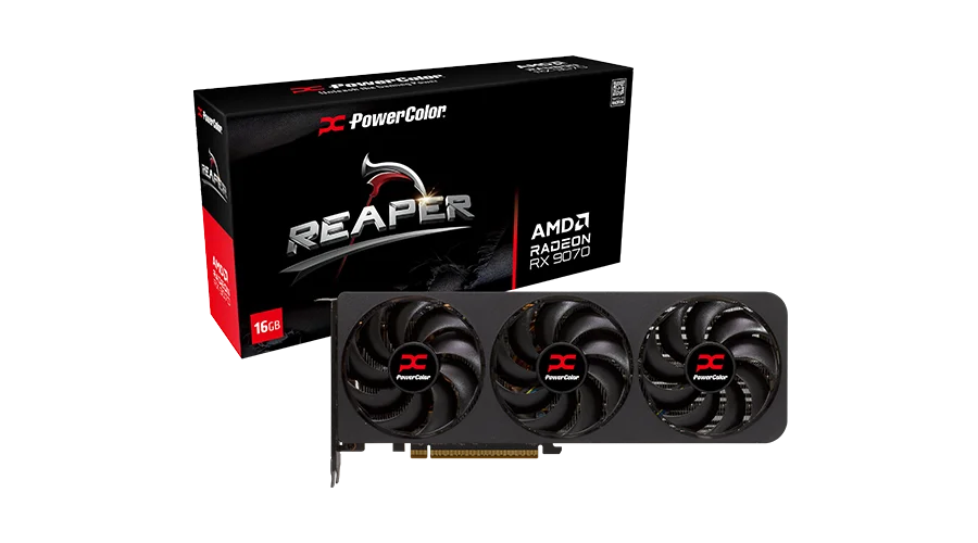 PowerColor Radeon RX 9070 | Reaper 16GB GPU