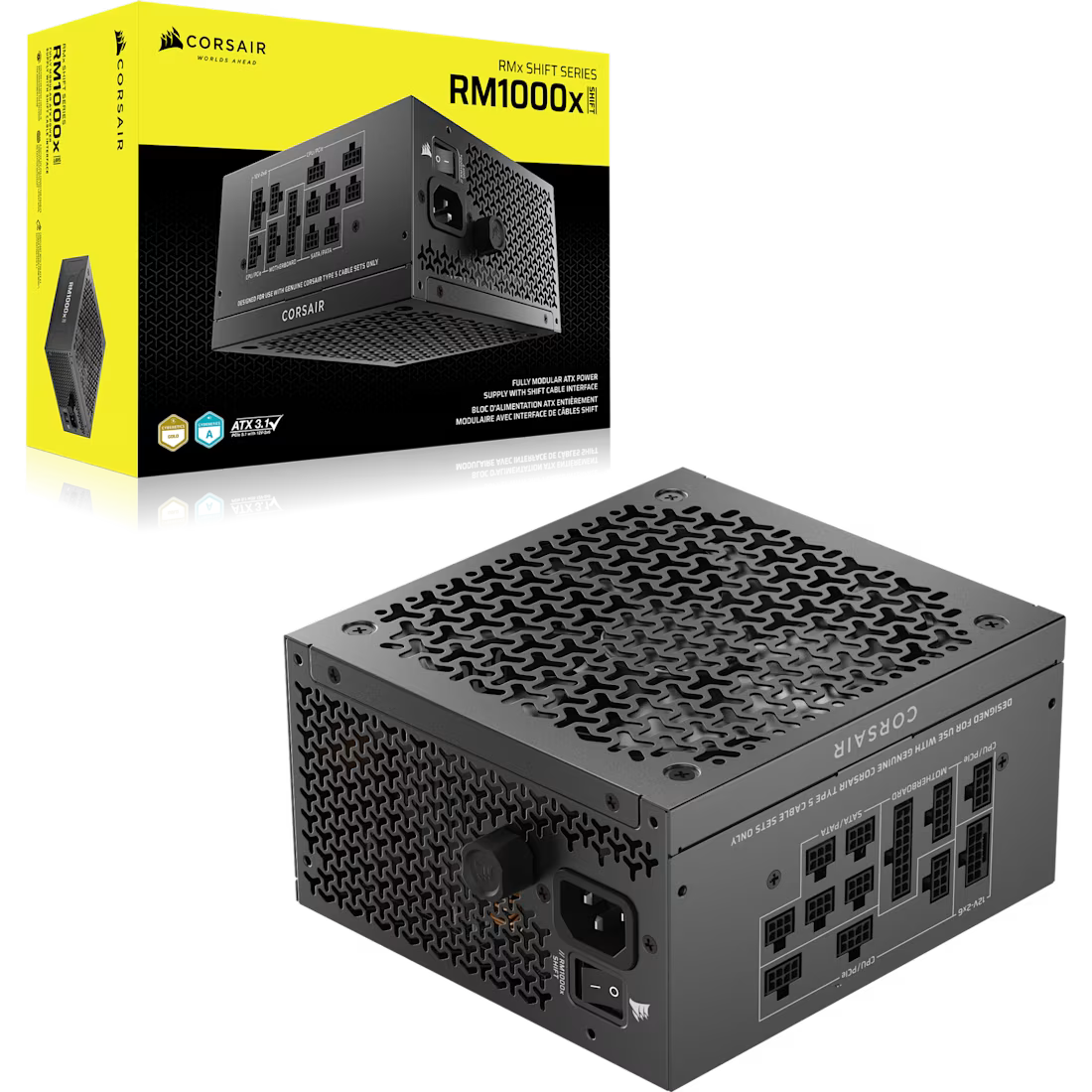 CORSAIR RM1000x SHIFT Fully Modular ATX Power Supply