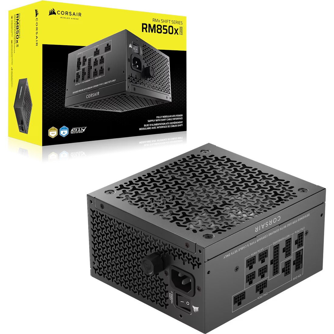 CORSAIR RM850x SHIFT Fully Modular ATX Power Supply