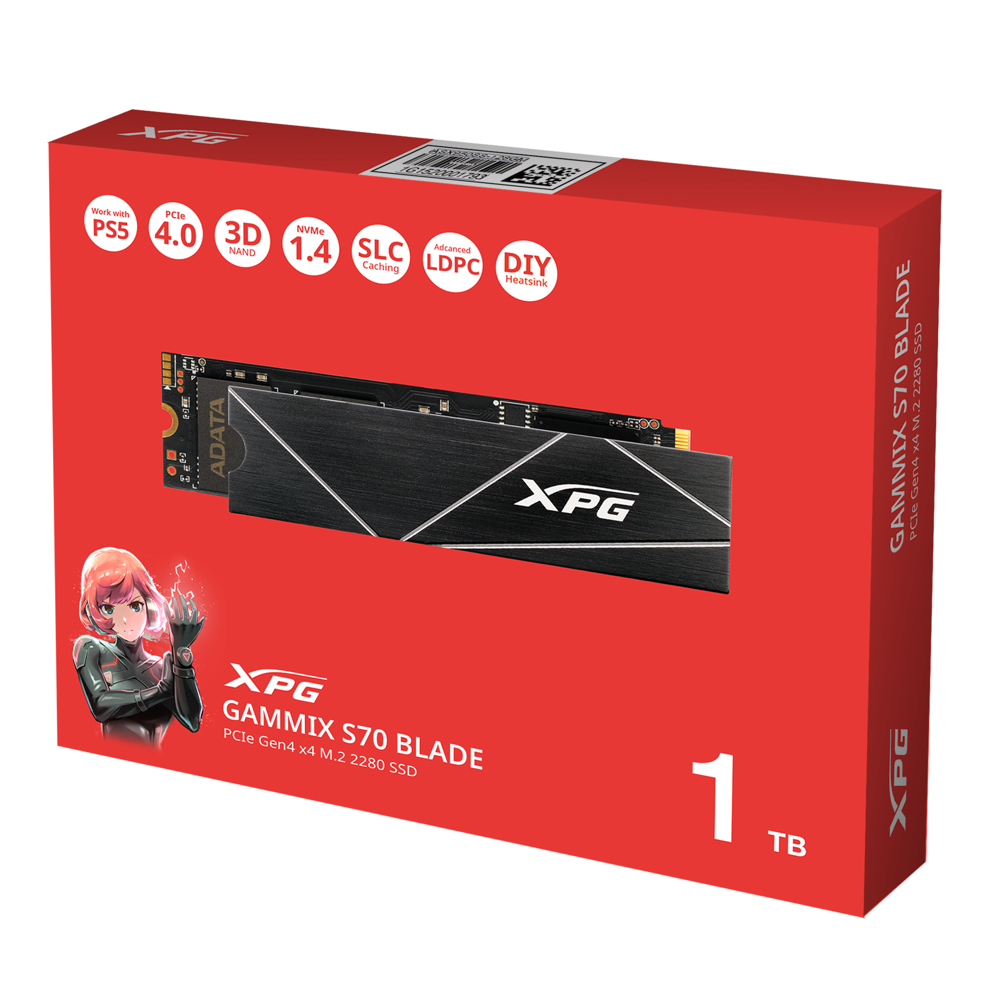 ADATA XPG Gammix S70 Blade | m.2 SSD (1TB, 2TB)