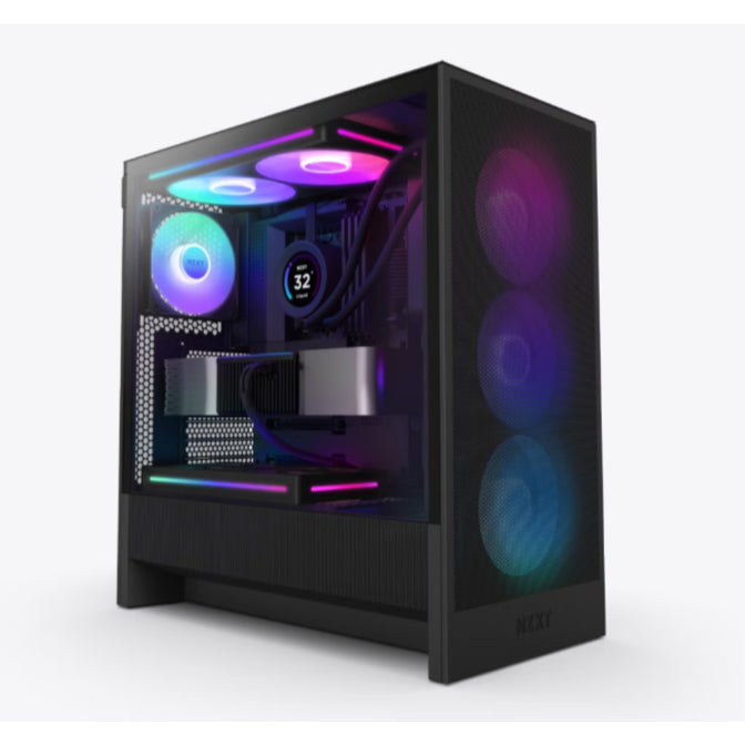 NZXT H5 Flow RGB 2024 | ATX Tempered Glass Case