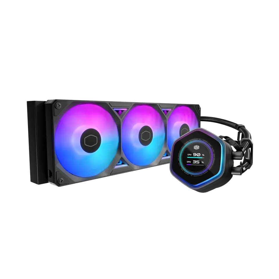 Cooler Master MasterLiquid 360 Atmos II LCD ARGB | 360mm AIO Liquid Cooler
