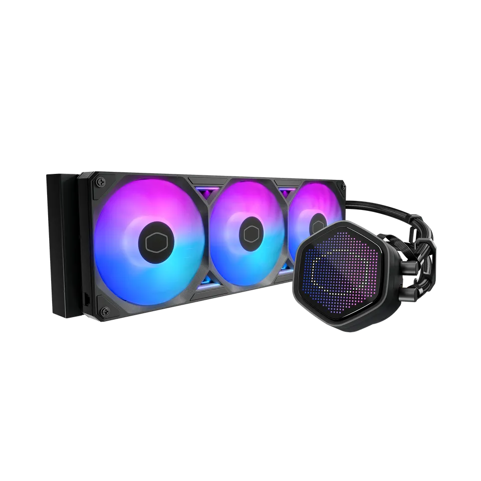 Cooler Master MasterLiquid 360 Atmos II Pixel LED ARGB | 360mm AIO Liquid Cooler