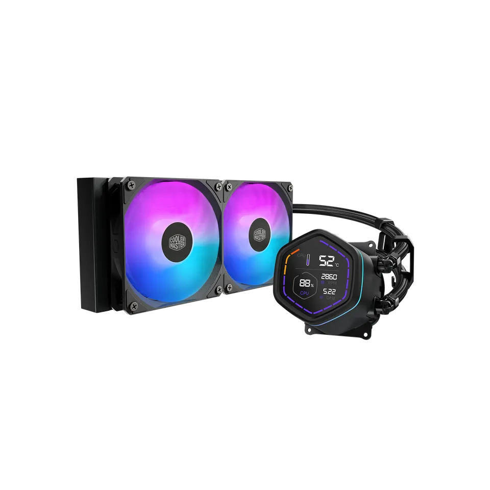 CM MASTERLIQUID CORE NEX 240 DIGITAL ARGB BLACK