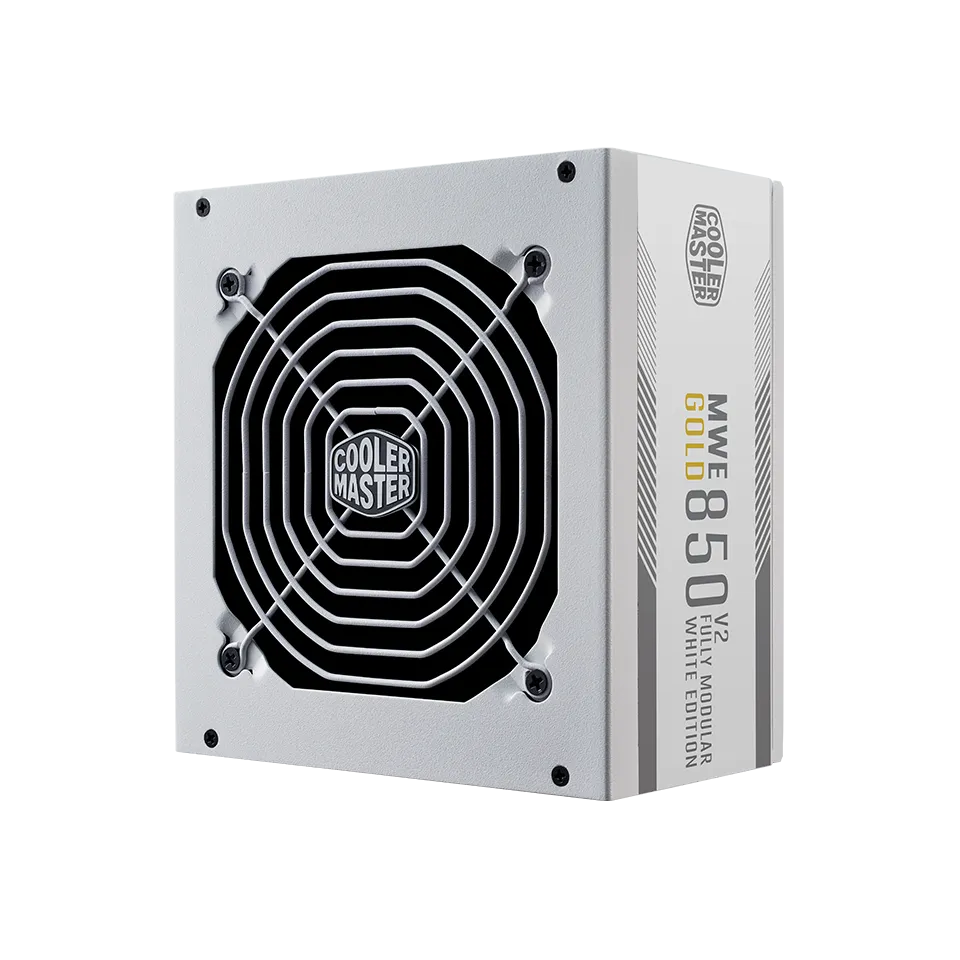 Cooler Master 850W V2 | Fully-Modular 80+ Gold ATX 3.1 PSU White Edition