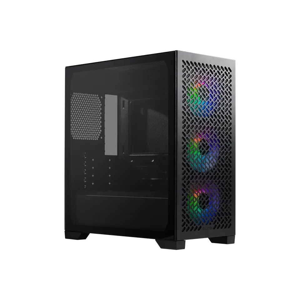 Cooler Master CM Elite 302 | Tower mATX Tempered Glass Case