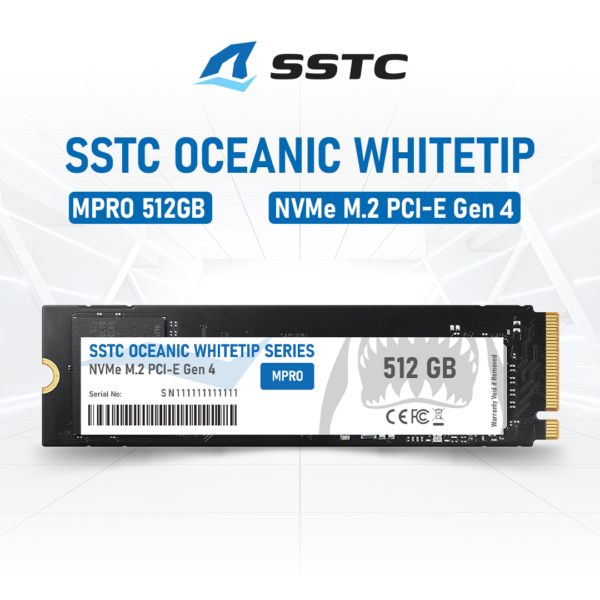 SSTC OCEANIC WHITETIP MAX-III PRO | NVME PCIE Gen 4 SSD