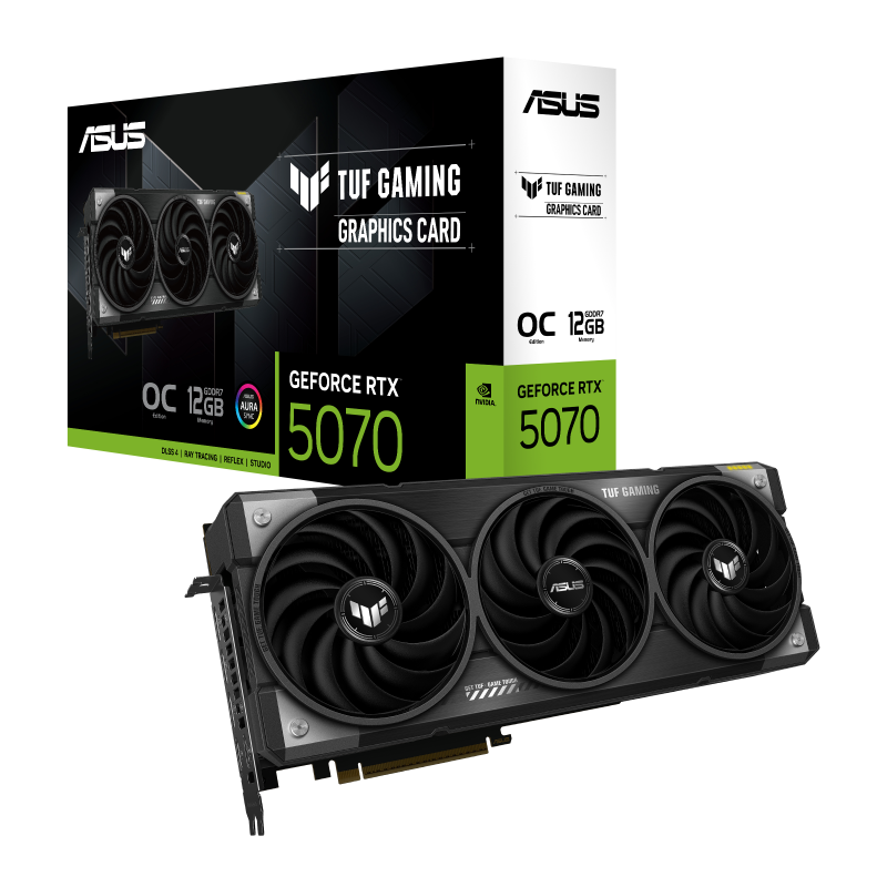 ASUS TUF GeForce RTX 5070 | OC 12GB GPU