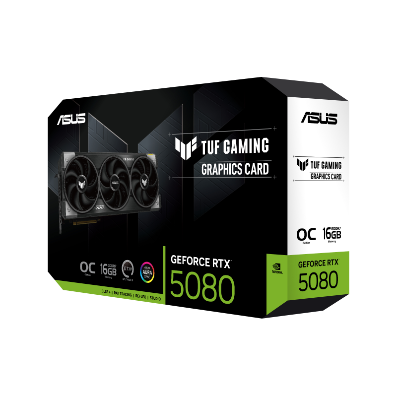 ASUS GeForce RTX 5080 | TUF Gaming OC 16GB GPU