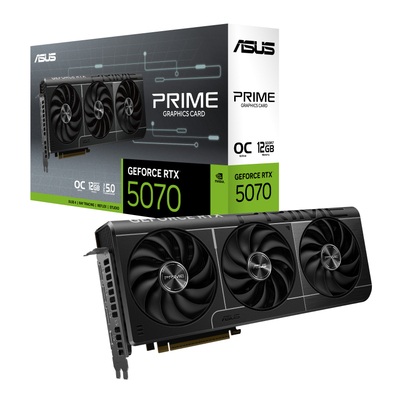 ASUS Prime GeForce RTX 5070 | OC 12GB GPU