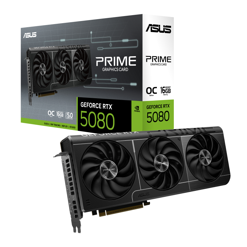 ASUS GeForce RTX 5080 | Prime OC 16GB GPU