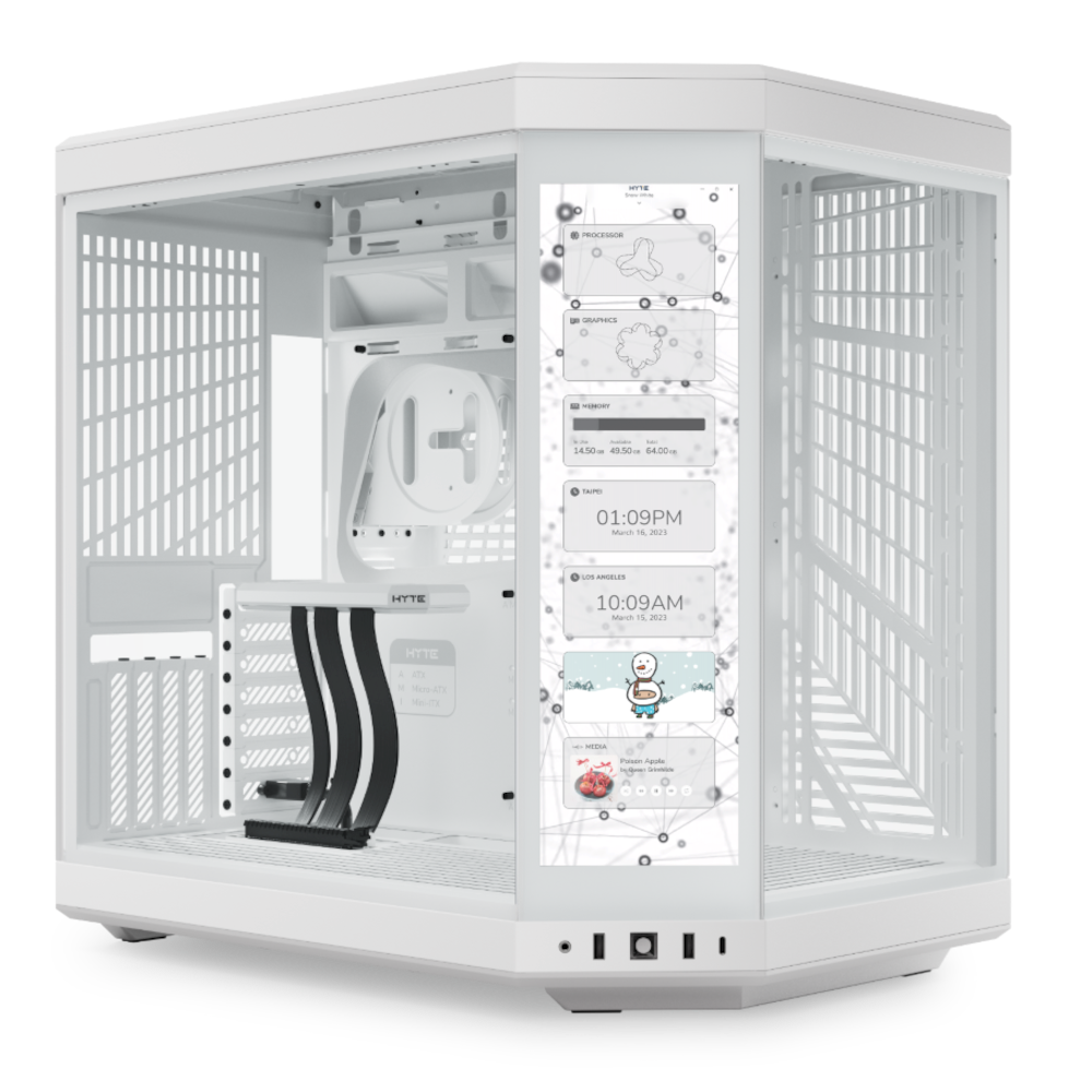 Hyte Y70 Touch Infinite - Snow White