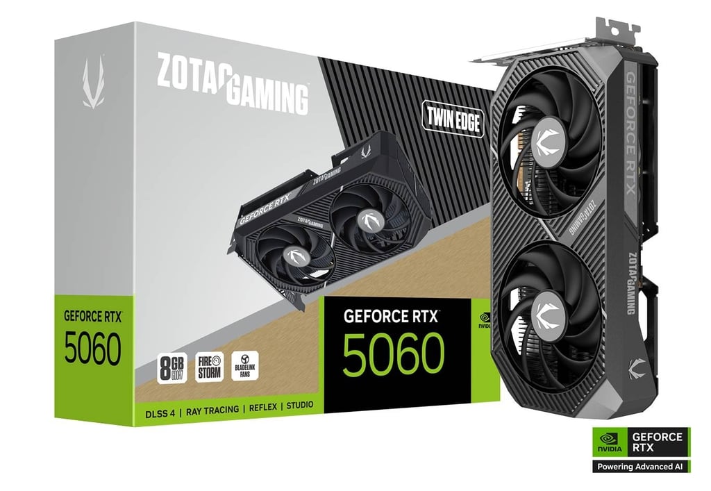 Zotac GeForce RTX 5060 | Twin Edge 8GB GPU