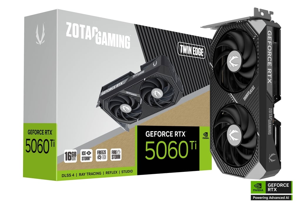 Zotac GeForce RTX 5060Ti | Twin Edge 16GB GPU