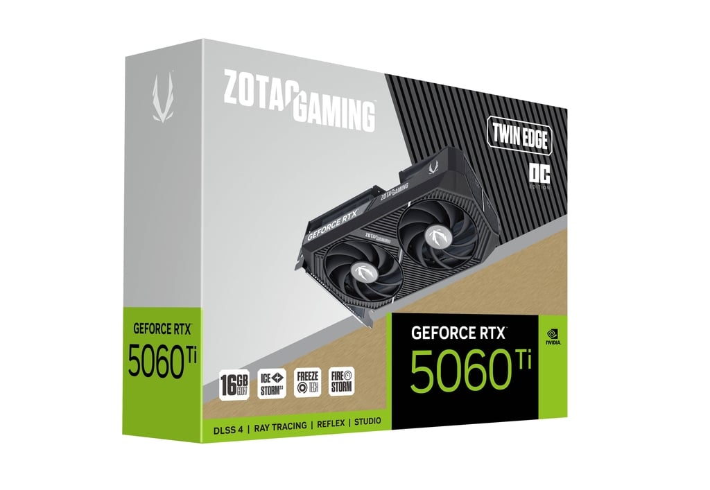 Zotac GeForce RTX 5060Ti | Twin Edge OC 16GB GPU