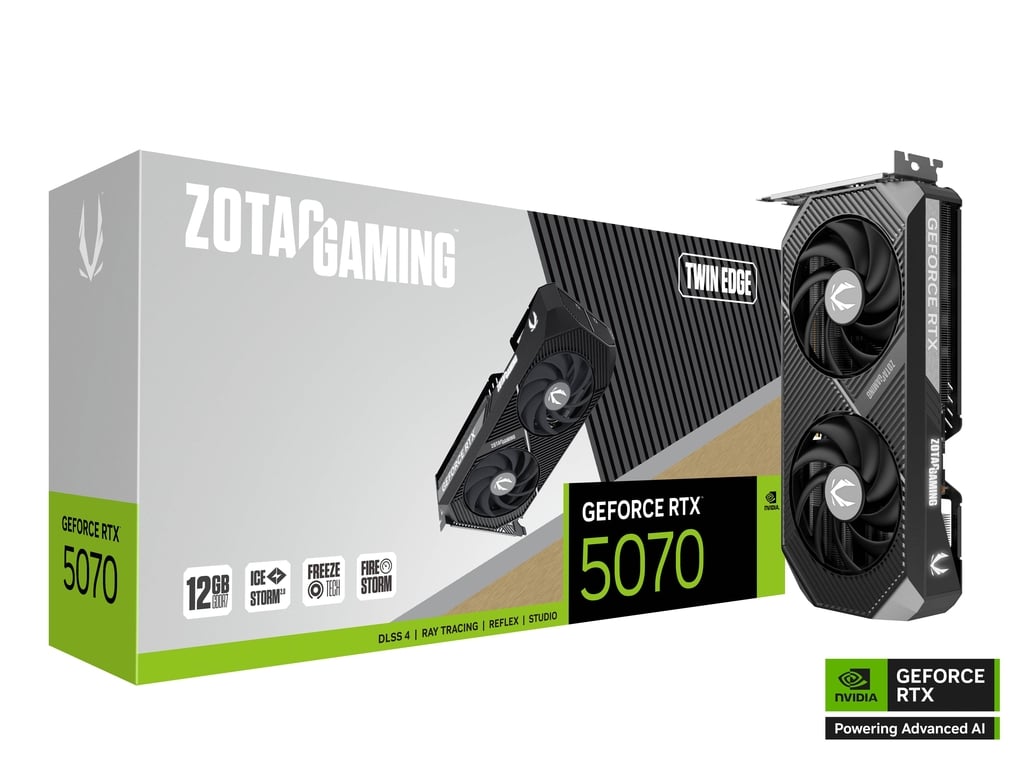 Zotac GeForce RTX 5070 | Twin Edge OC 12GB GPU
