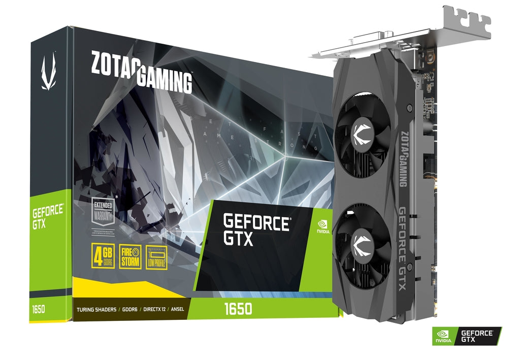 Zotac GTX 1650 Gaming LP - 4GB VRAM GPU