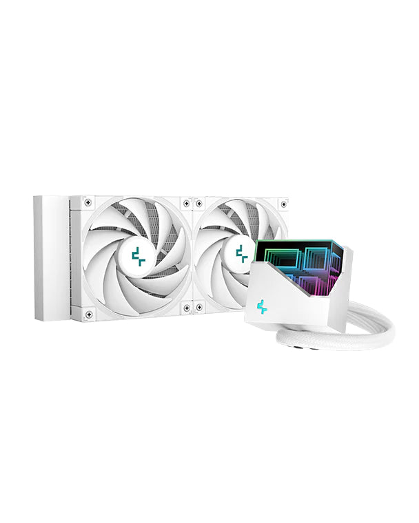DeepCool LT520 | 240mm AIO Liquid Cooler (White)