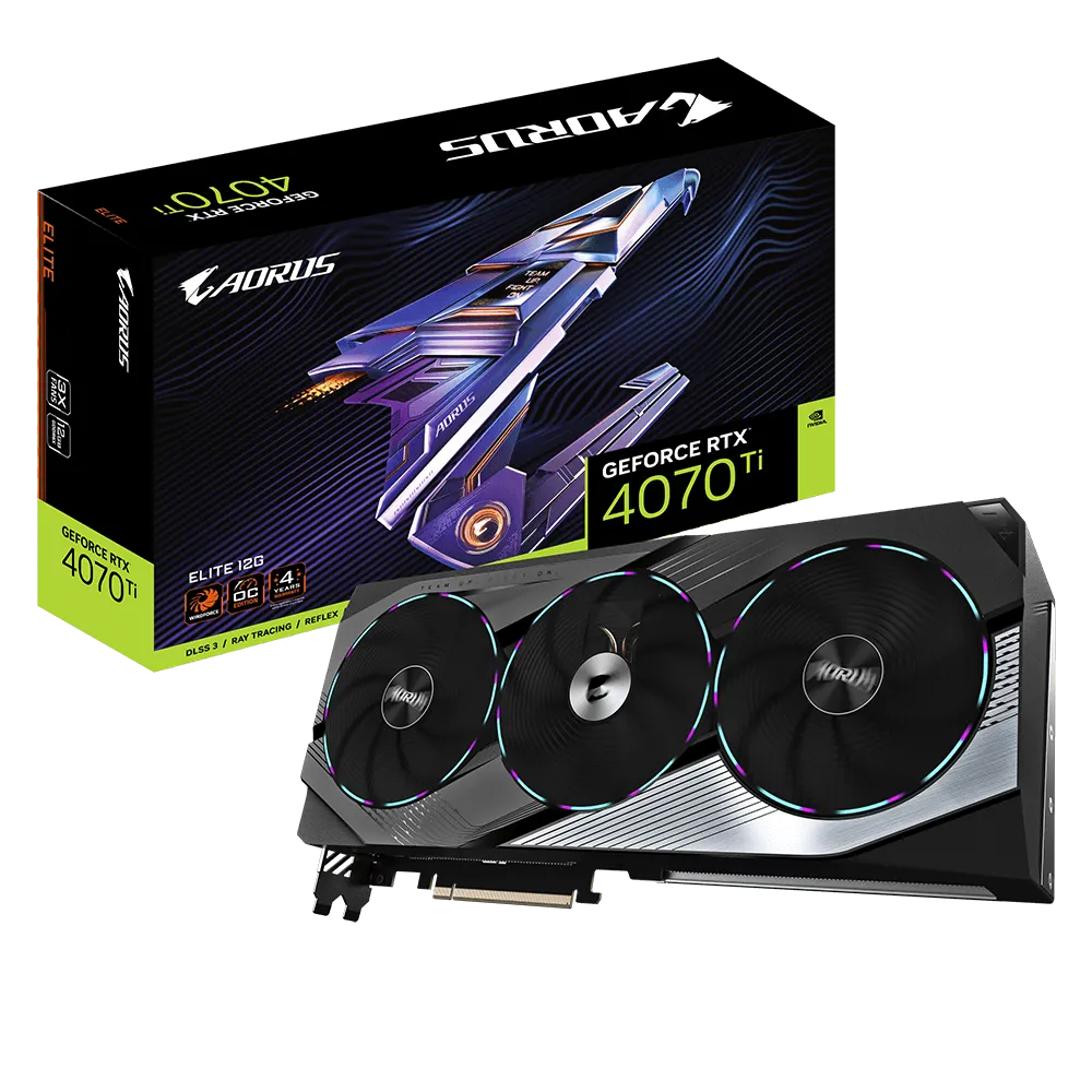 Gigabyte GeForce RTX 4070Ti | AORUS Elite 12GB GPU