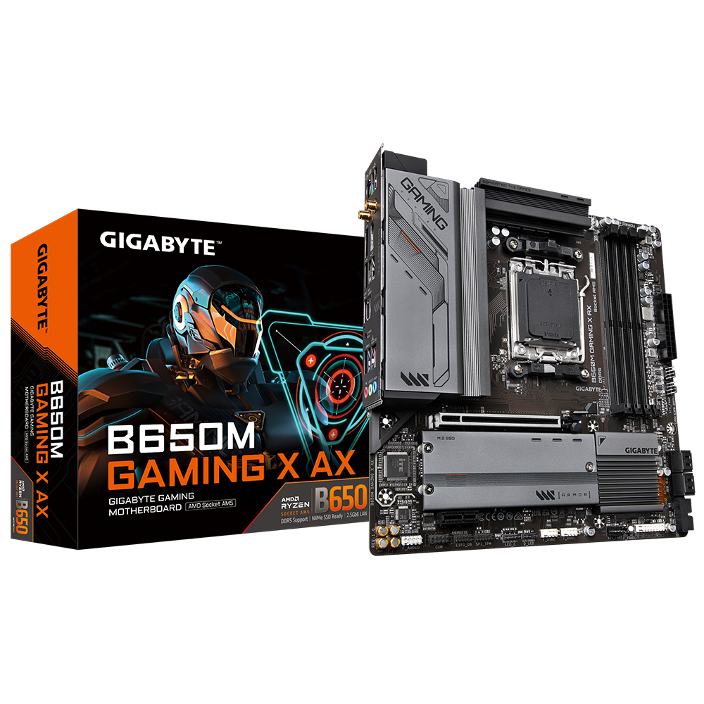 Gigabyte B650M Gaming X AX | AM5 mATX Motherboard