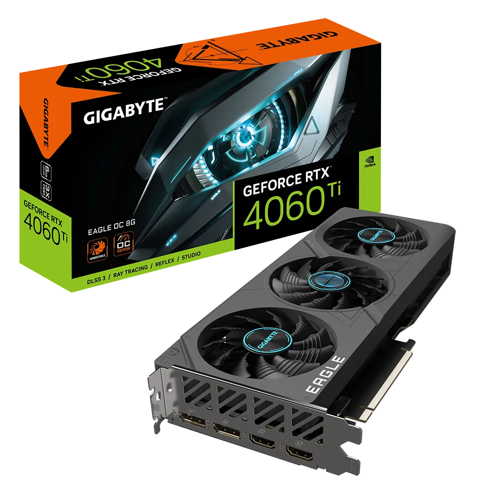 Gigabyte GeForce RTX 4060Ti | Eagle OC 8GB GPU