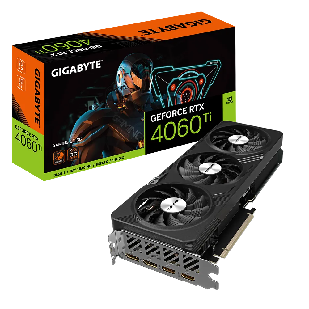 Gigabyte GeForce RTX 4060Ti | Gaming OC 8GB GPU