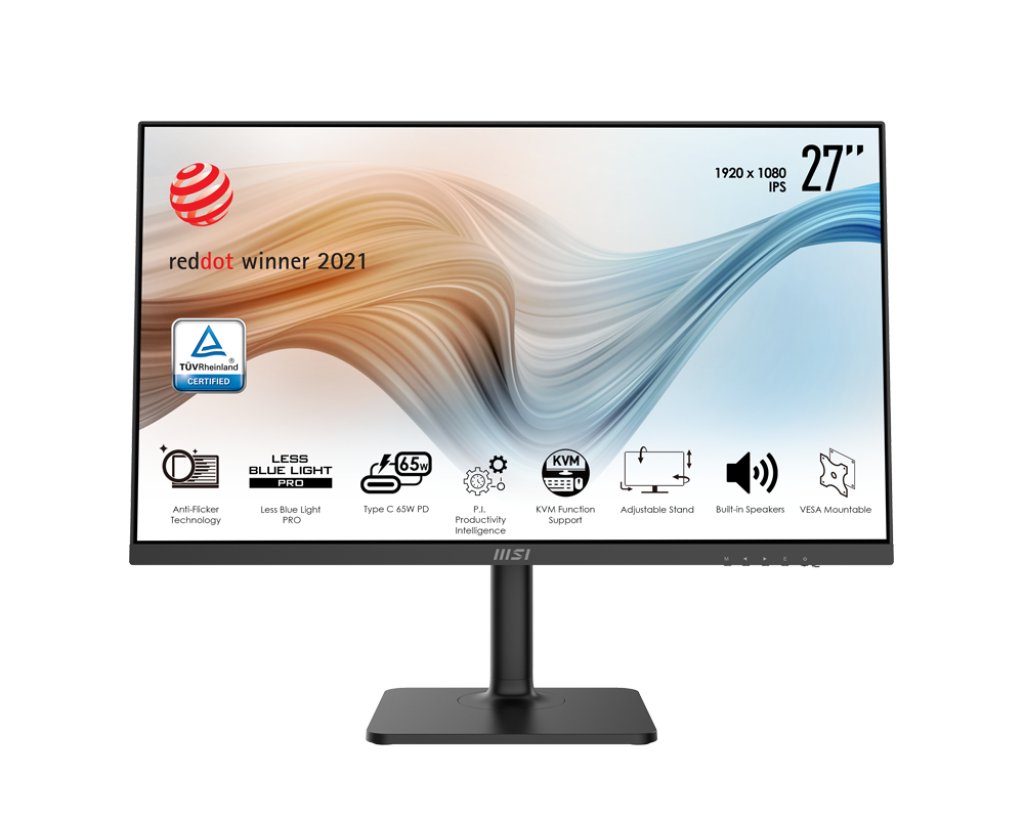 MSI Modern MD272P | 27" 1080P 75Hz Monitor (Black)