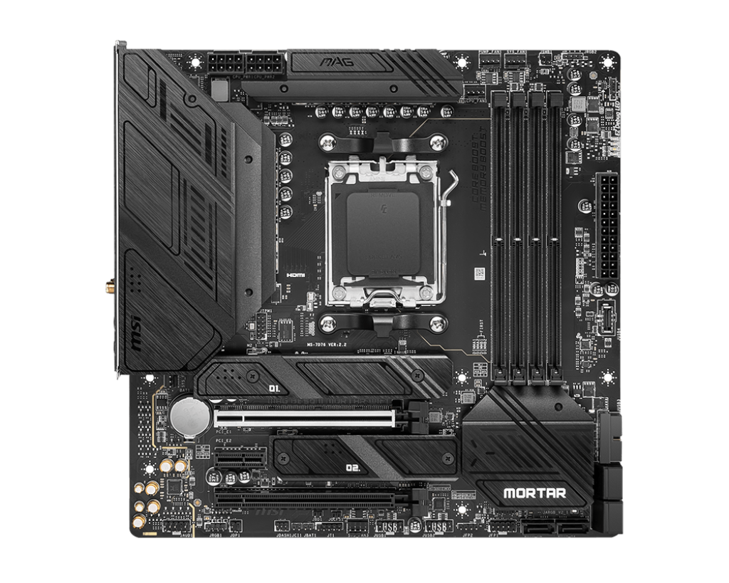 MSI MAG B650M Mortar WiFi DDR5 | AM5 mATX Motherboard