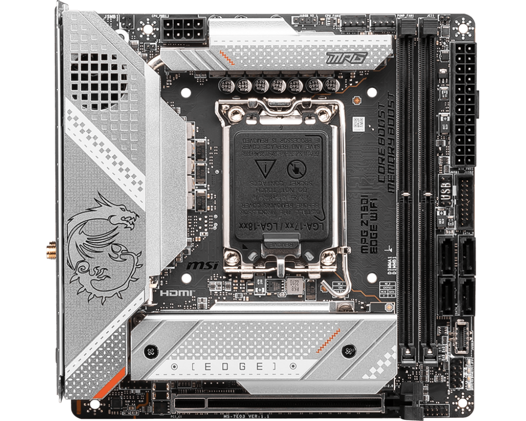 MSI MPG Z790I Edge WiFi DDR5 | LGA1700 ITX Motherboard