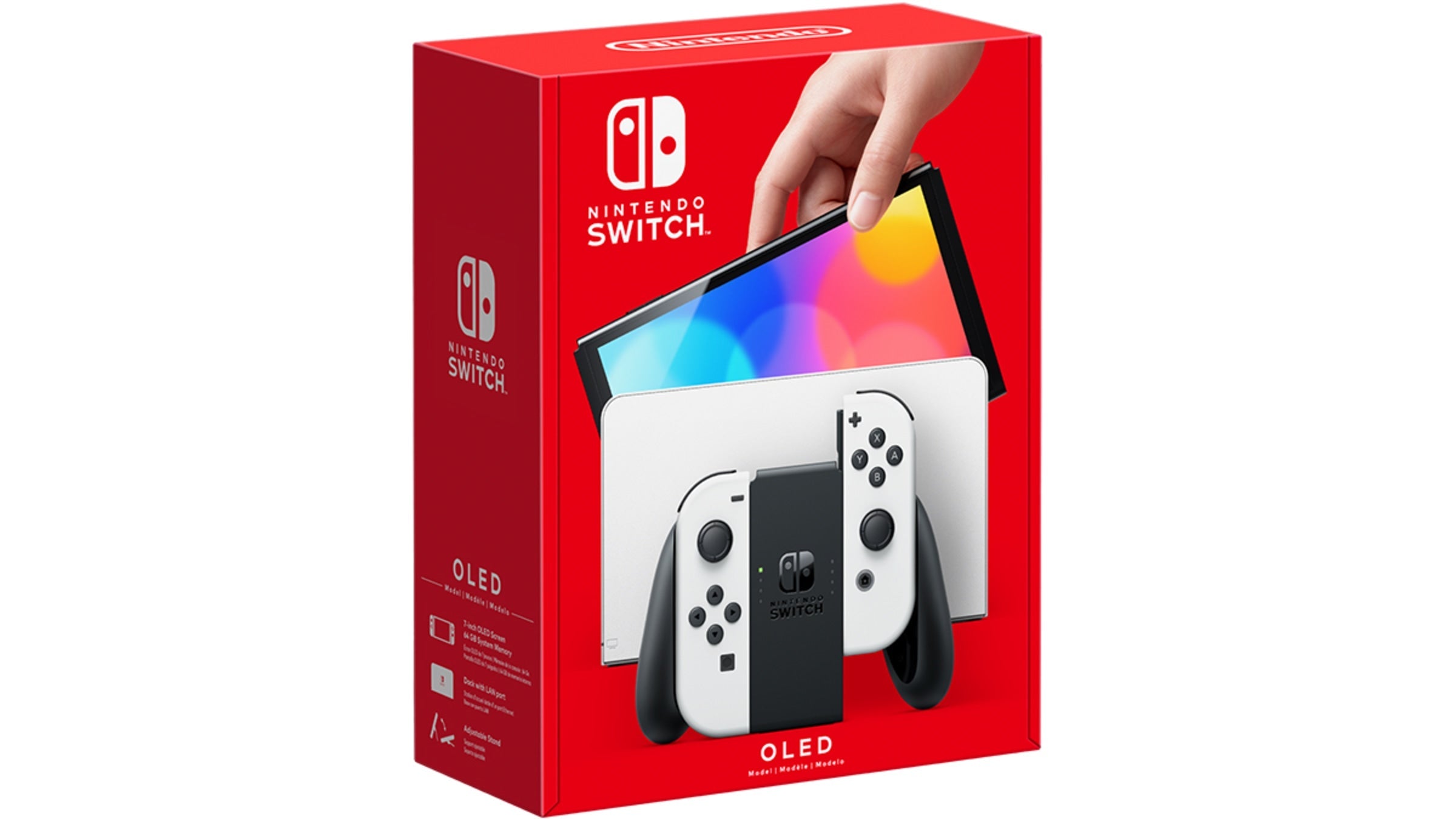 Nintendo Switch White | OLED | White Joy-Con