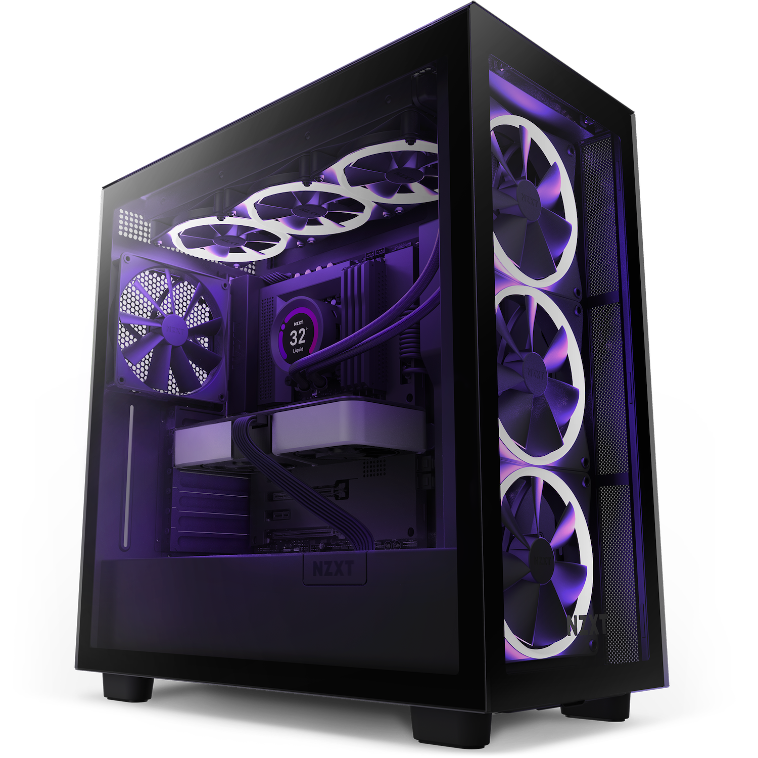 NZXT H7 Elite | ATX Tempered Glass Case (Black)