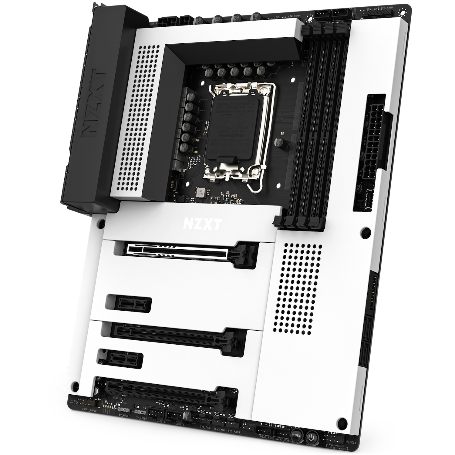 NZXT Z790 N7 | LGA1700 ATX Motherboard (White)