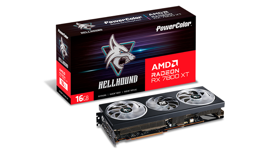 PowerColor Radeon RX 7800XT | Hellhound 16GB GPU