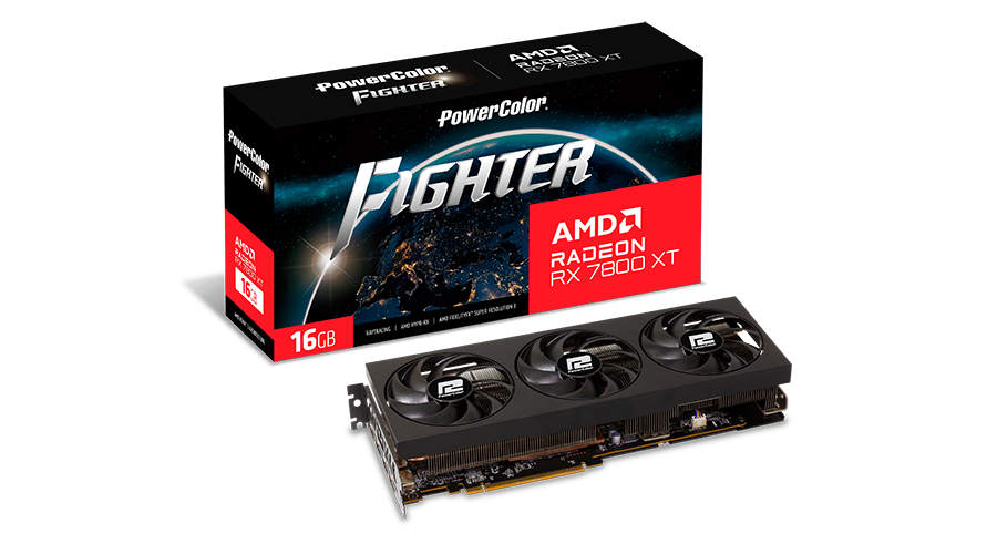 Powercolor Radeon RX 7800XT | Fighter 16GB GPU