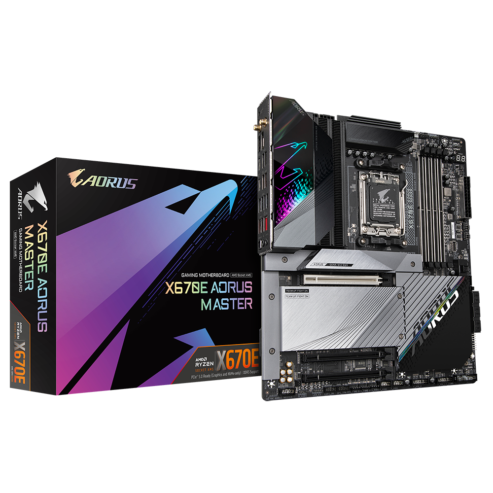 Gigabyte AORUS X670E Master | AM5 E-ATX Motherboard