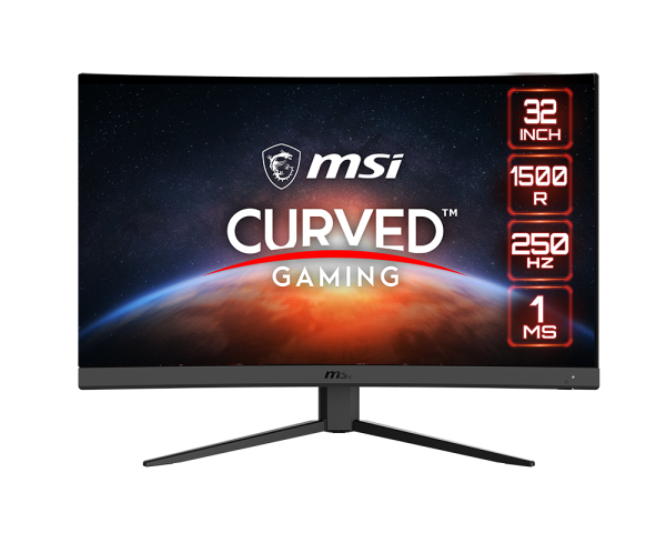 MSI G32C4X | 31.5" 1080P 250HZ Curved Gaming Monitor