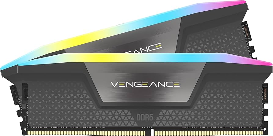 Corsair Vengeance RGB 64GB (32x2) | DDR5 5200MHz CL40 AMD EXPO RAM