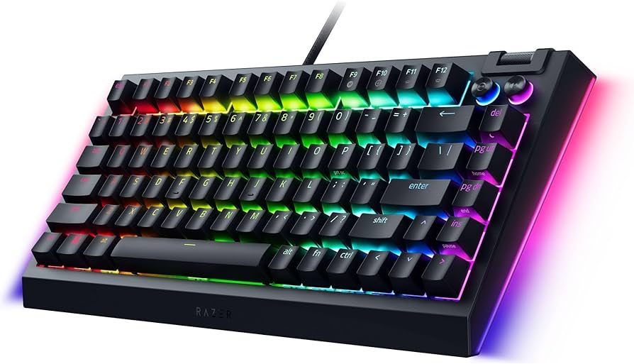 Razer BlackWidow V4 75% | Compact Hot-swappable Mechanical Gaming Keyboard