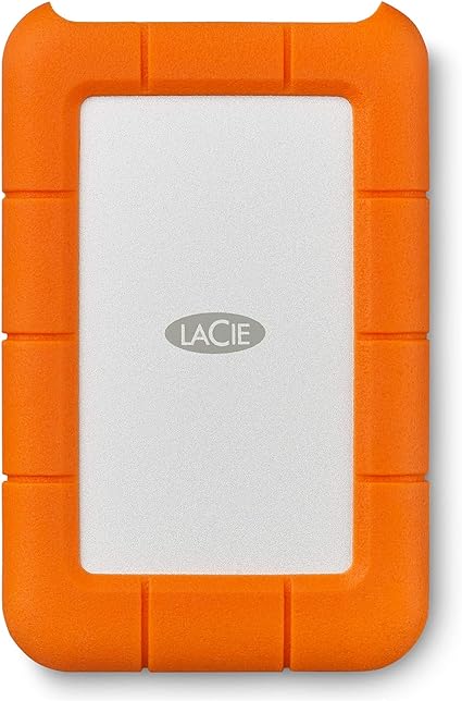 Seagate LaCie 4TB Rugged | USB-C External HDD