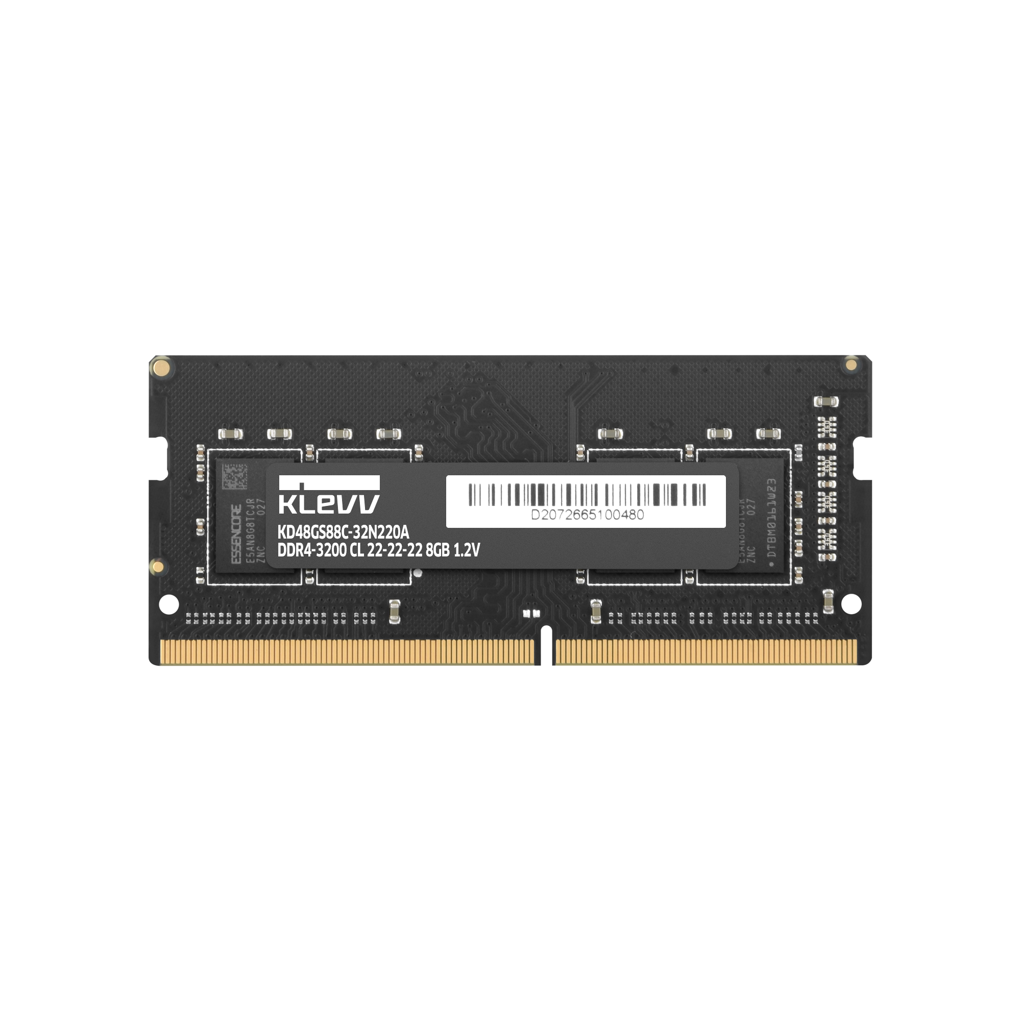 Klevv Perf 16GB (16x1) | DDR4 3200Mhz CL22 SODIMM RAM