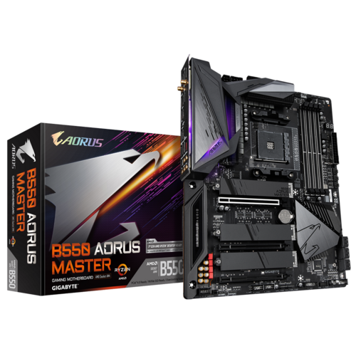Gigabyte Aorus Master Motherboard with Box for AMD AM4 CPUs