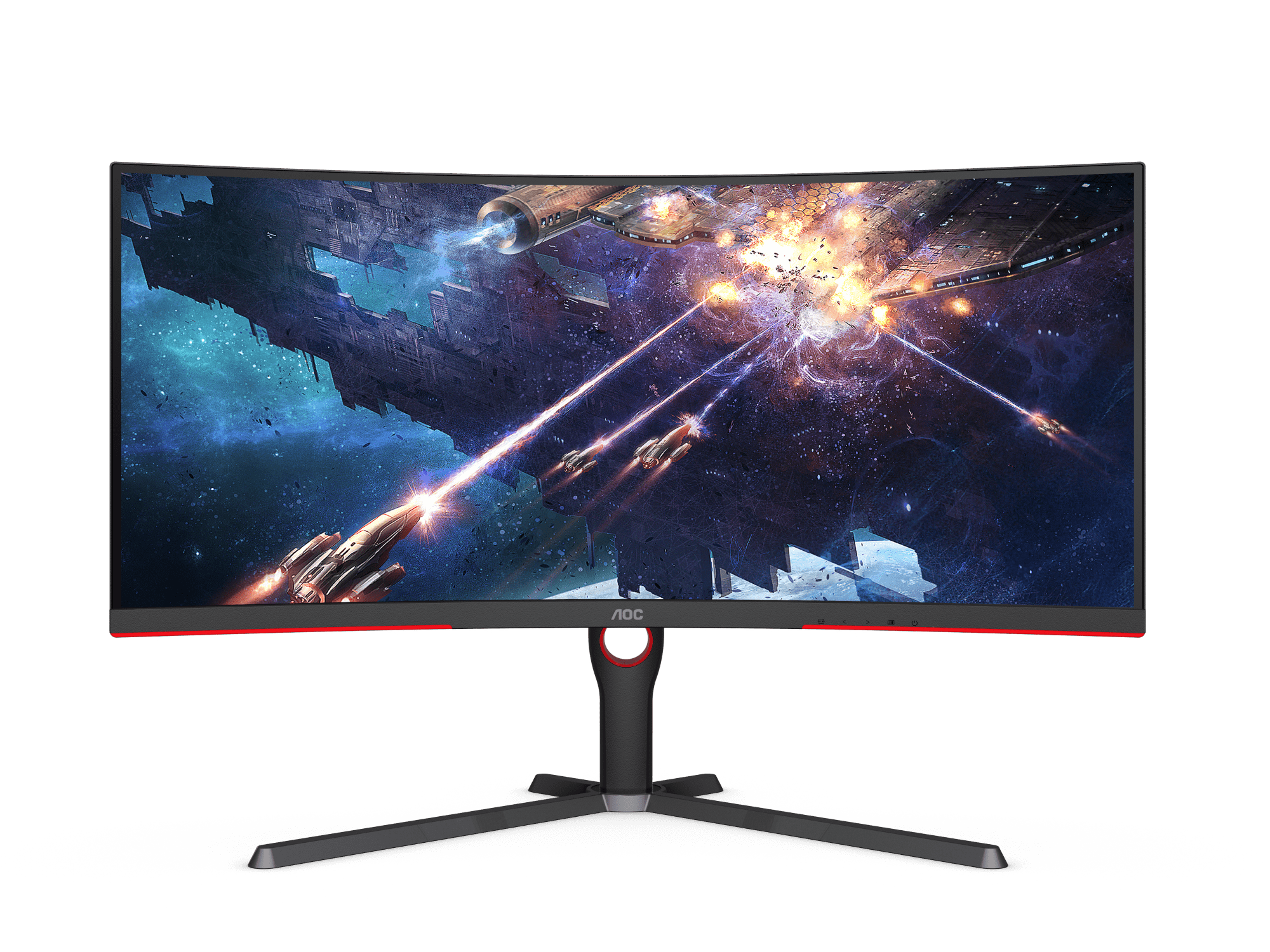 AOC CU34G3S | 34" 165HZ Curved Ultrawide Gaming Monitor