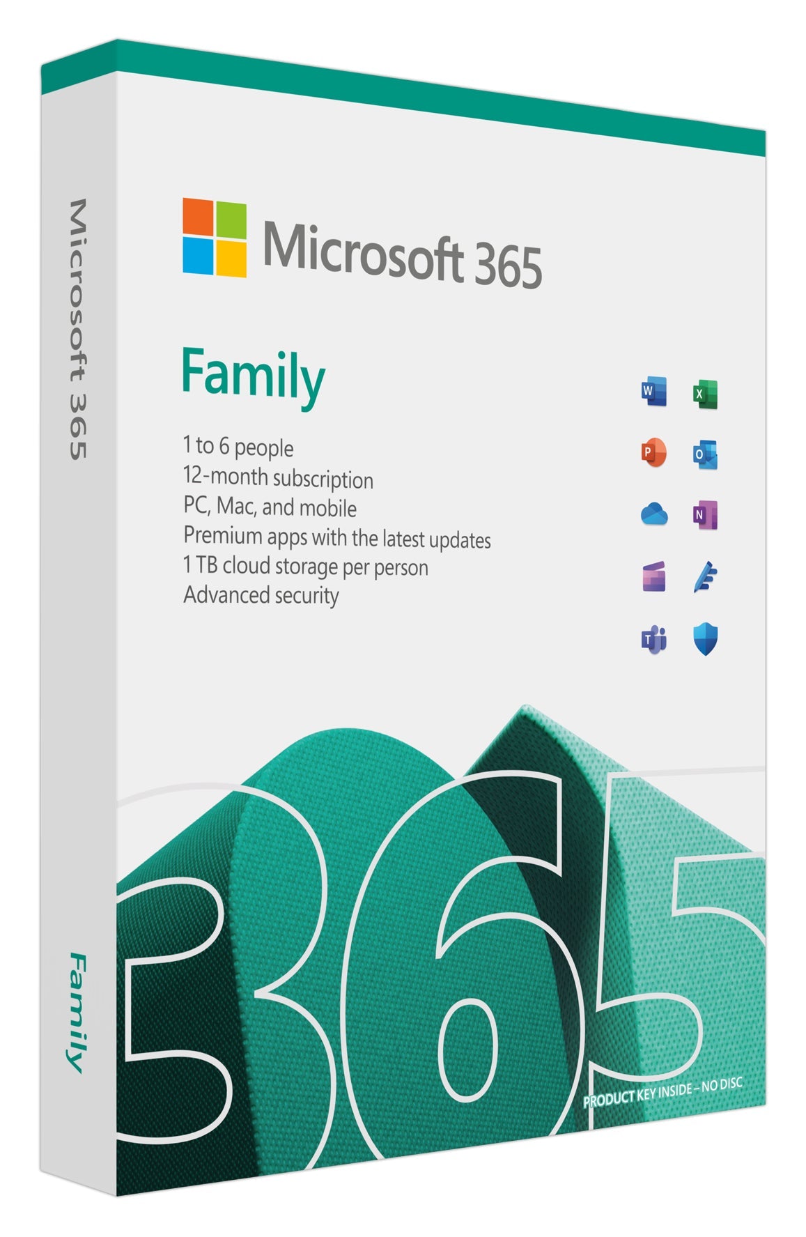 Microsoft Office 365 Family (6 user) (Box Pack)