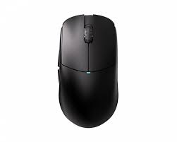 Lamzu Atlantis Pro Gaming Mouse Top view with 4K dongle Charcoal Black