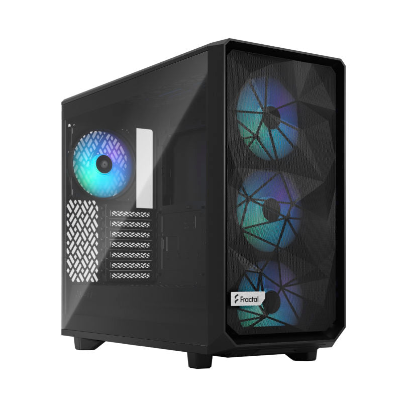 Fractal Design Meshify 2 Lite RGB TG | ATX Tempered Glass Case (Light tint)