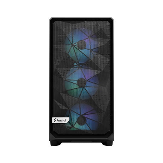 Fractal Design Meshify 2 RGB TG | ATX Tempered Glass Case (Light Tint)